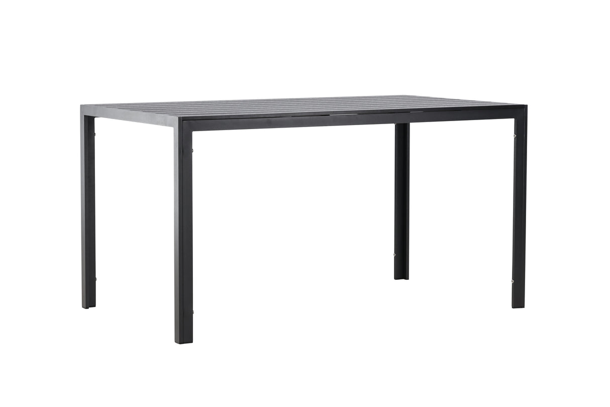 Mirko Esstisch Schwarz 140x80x74