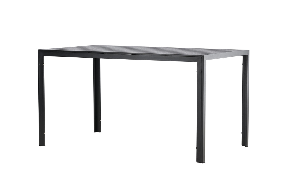 Mirko Esstisch Schwarz 140x80x74