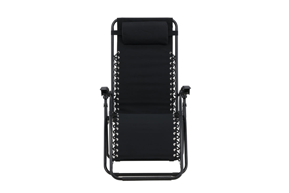 Vulcano Sun Lounge 2er-Pack Schwarz - ZEN ZONE Furniture