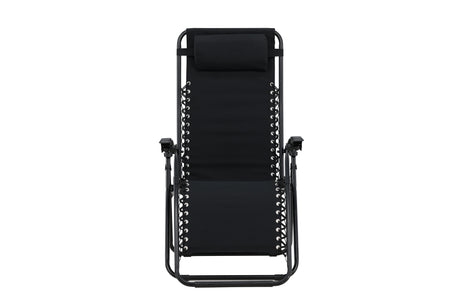 Vulcano Sun Lounge 2er-Pack Schwarz - ZEN ZONE Furniture