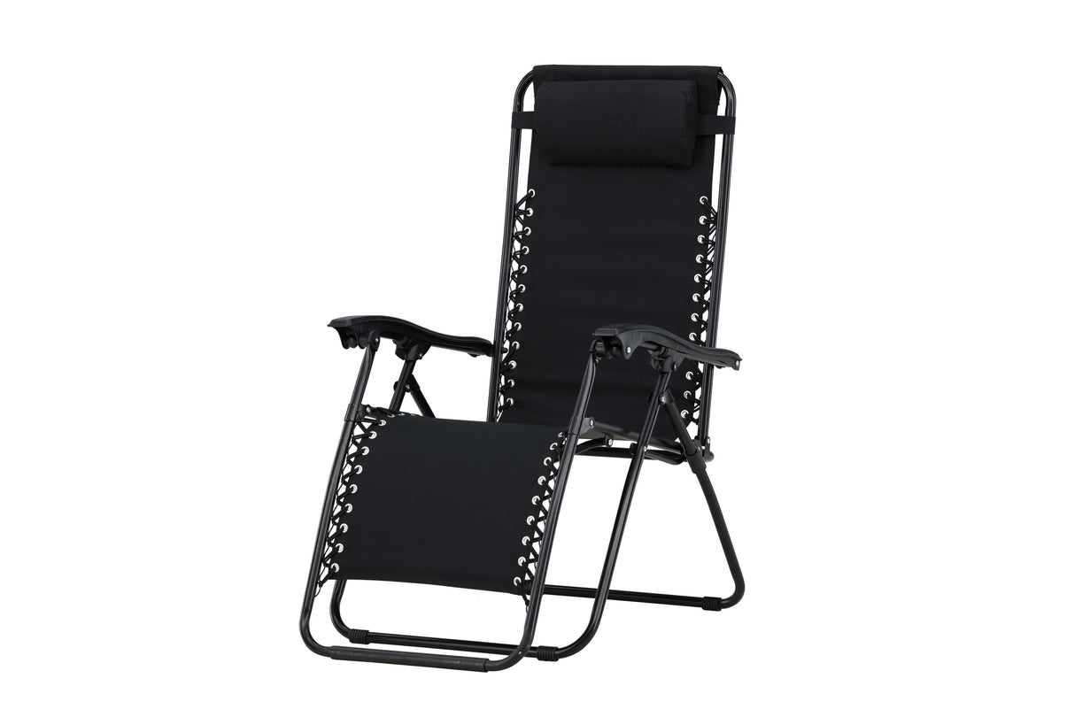Vulcano Sun Lounge 2er-Pack Schwarz - ZEN ZONE Furniture