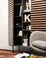 Kesia Regal mit Walnussfurnier 105 x 155 cm - ZEN ZONE Furniture
