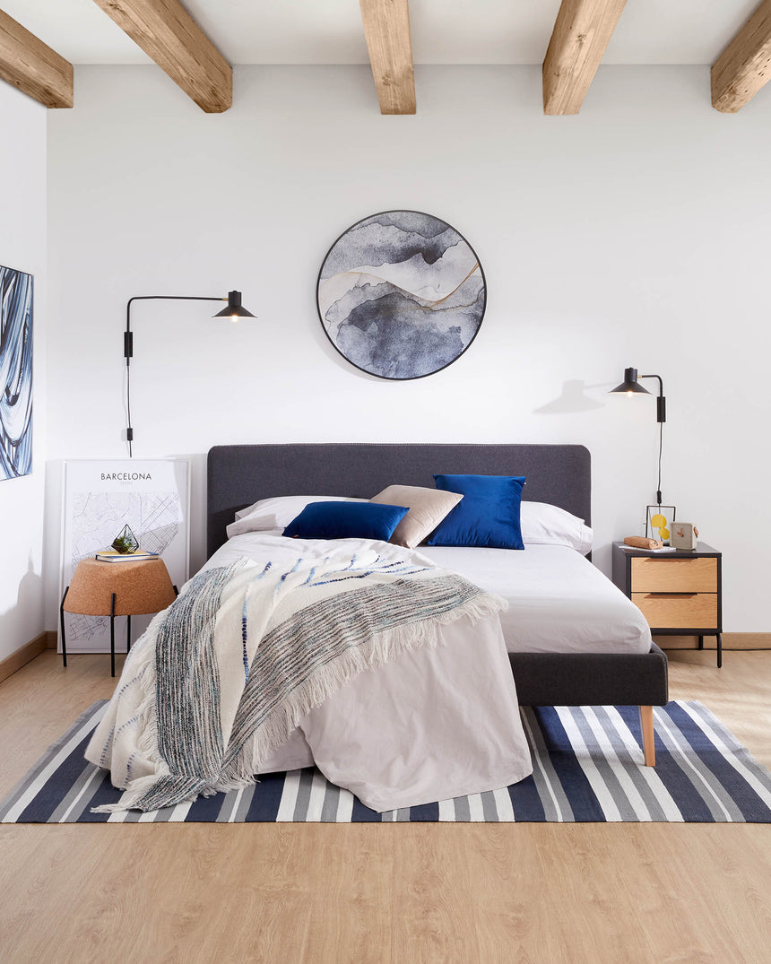 Aria kleine Wandleuchte, schwarz - ZEN ZONE Furniture
