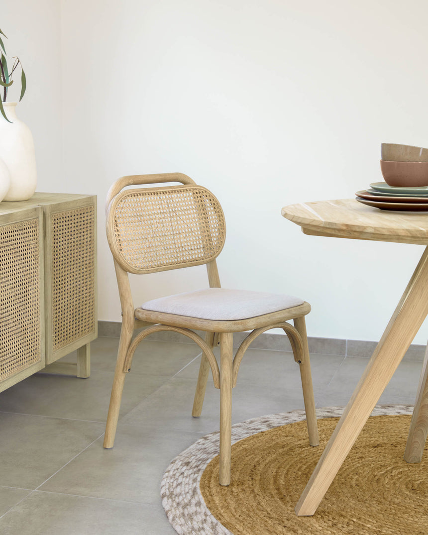 Doriane Stuhl Natur - ZEN ZONE Furniture