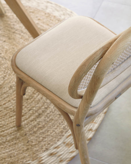 Doriane Stuhl Natur - ZEN ZONE Furniture