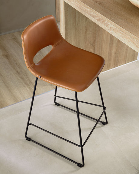 Zahara Barhocker Braun 65cm - ZEN ZONE Furniture