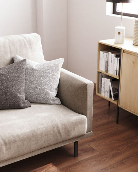 Galene 2-Sitzer Sofa beige 174 cm - ZEN ZONE Furniture