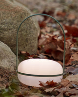 Tea Tischlampe aus Polyethylen und Metall mit grünem Finish - ZEN ZONE Furniture