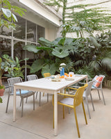 Stapelbarer Outdoor Stuhl Isabellini gelb - ZEN ZONE Furniture
