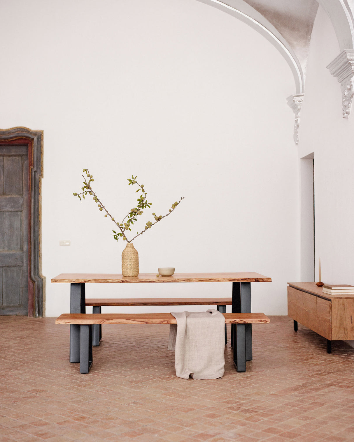 Alaia Tisch Natural Braun 160 x 90 cm - ZEN ZONE Furniture