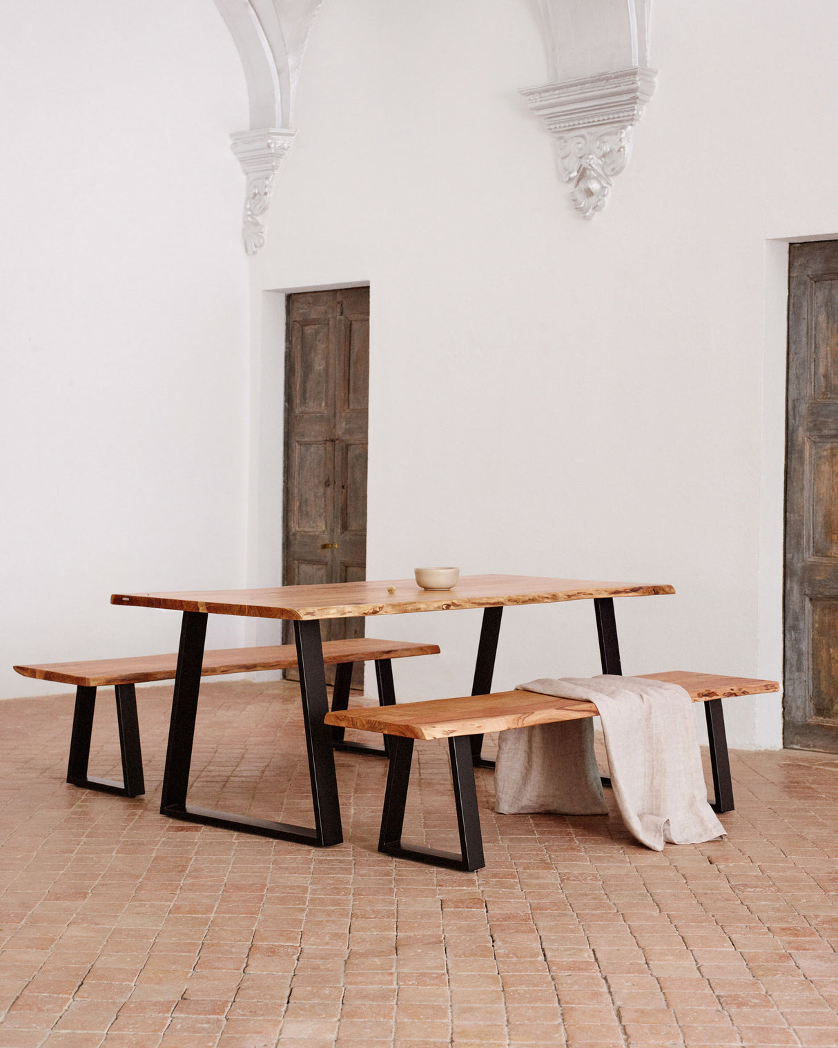 Alaia Tisch Natural Braun 160 x 90 cm - ZEN ZONE Furniture