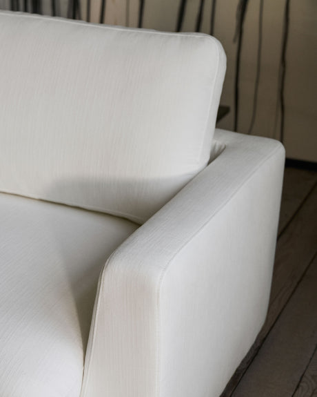 Gala 4-Sitzer-Sofa mit Chaiselongue rechts weiß 300 cm - ZEN ZONE Furniture