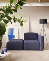 Neom modulares 1-Sitzer-Sofa mit Randmodul Blau 169 cm - ZEN ZONE Furniture