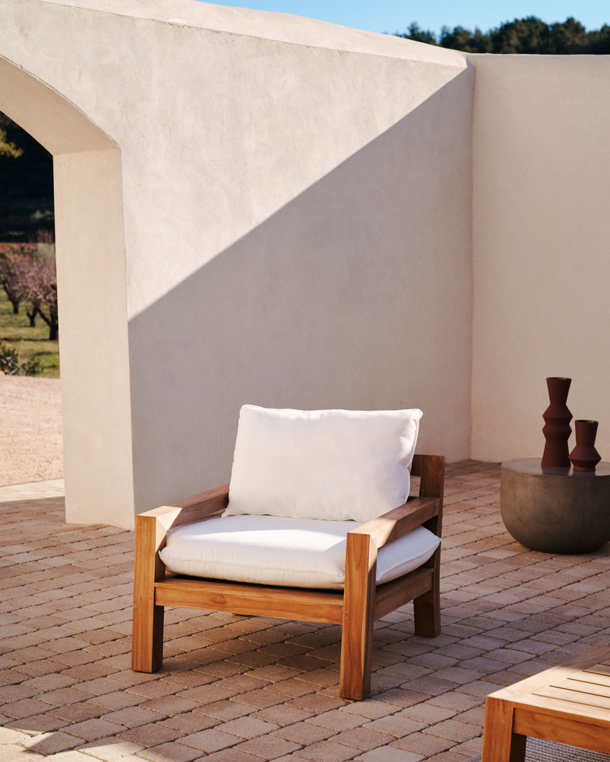 Forcanera Sessel aus massivem Teakholz - ZEN ZONE Furniture