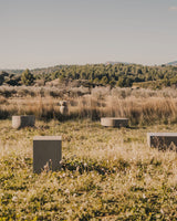 Garbet runder Couchtisch aus Zement Ø 60 cm - ZEN ZONE Furniture