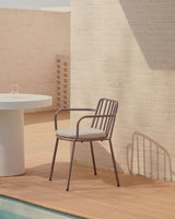 Bramant stapelbarer Stuhl aus Stahl mit Finish in Helllila - ZEN ZONE Furniture