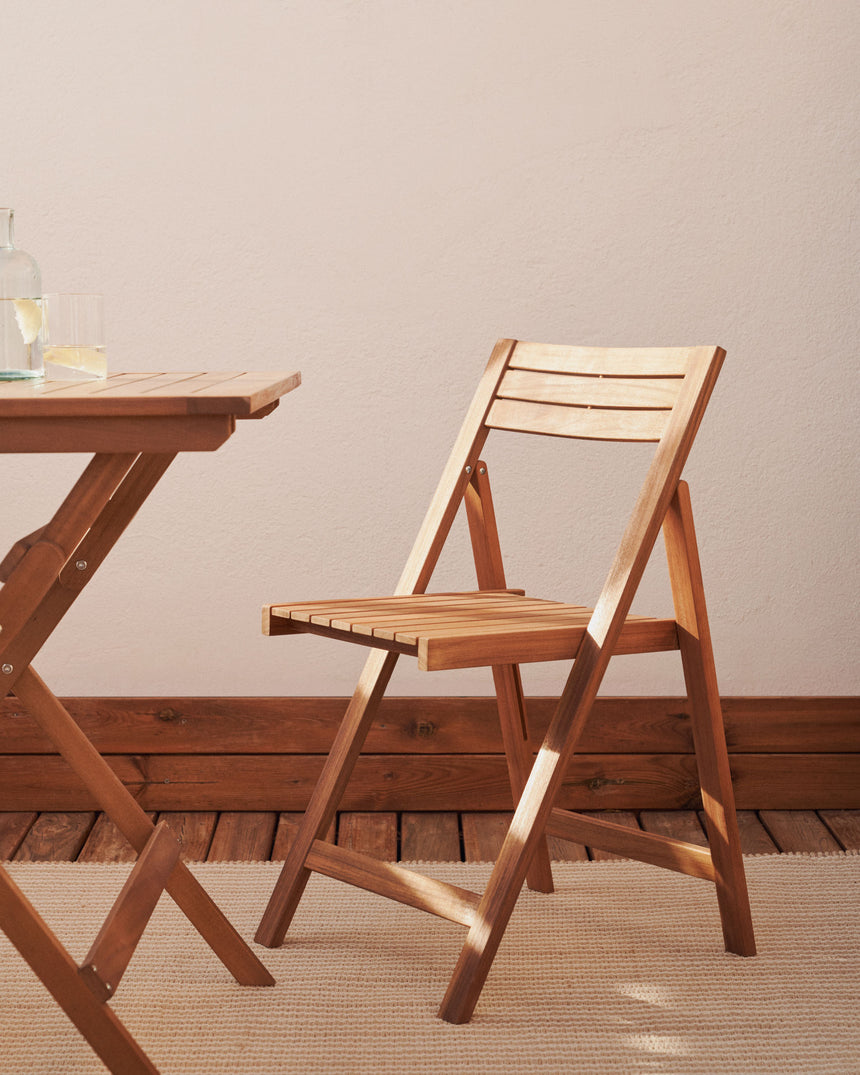 Sadirar Outdoor Klappstuhl aus massivem Akazienholz FSC 100% - ZEN ZONE Furniture