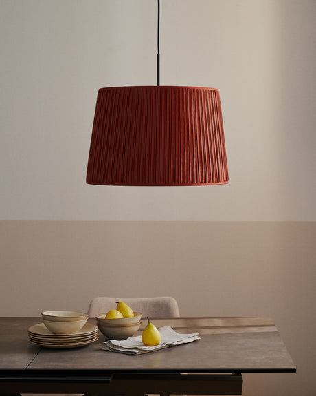 Lampenschirm für Deckenleuchte Guash in Terrakotta Ø 50 cm - ZEN ZONE Furniture