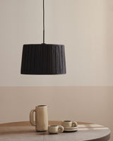 Lampenschirm für Deckenleuchte Guash in Schwarz Ø 40 cm - ZEN ZONE Furniture