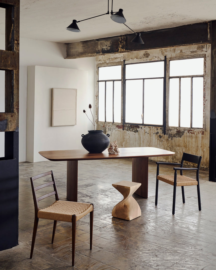 Litto Tisch aus Walnussfurnier 200 x 100 cm - ZEN ZONE Furniture