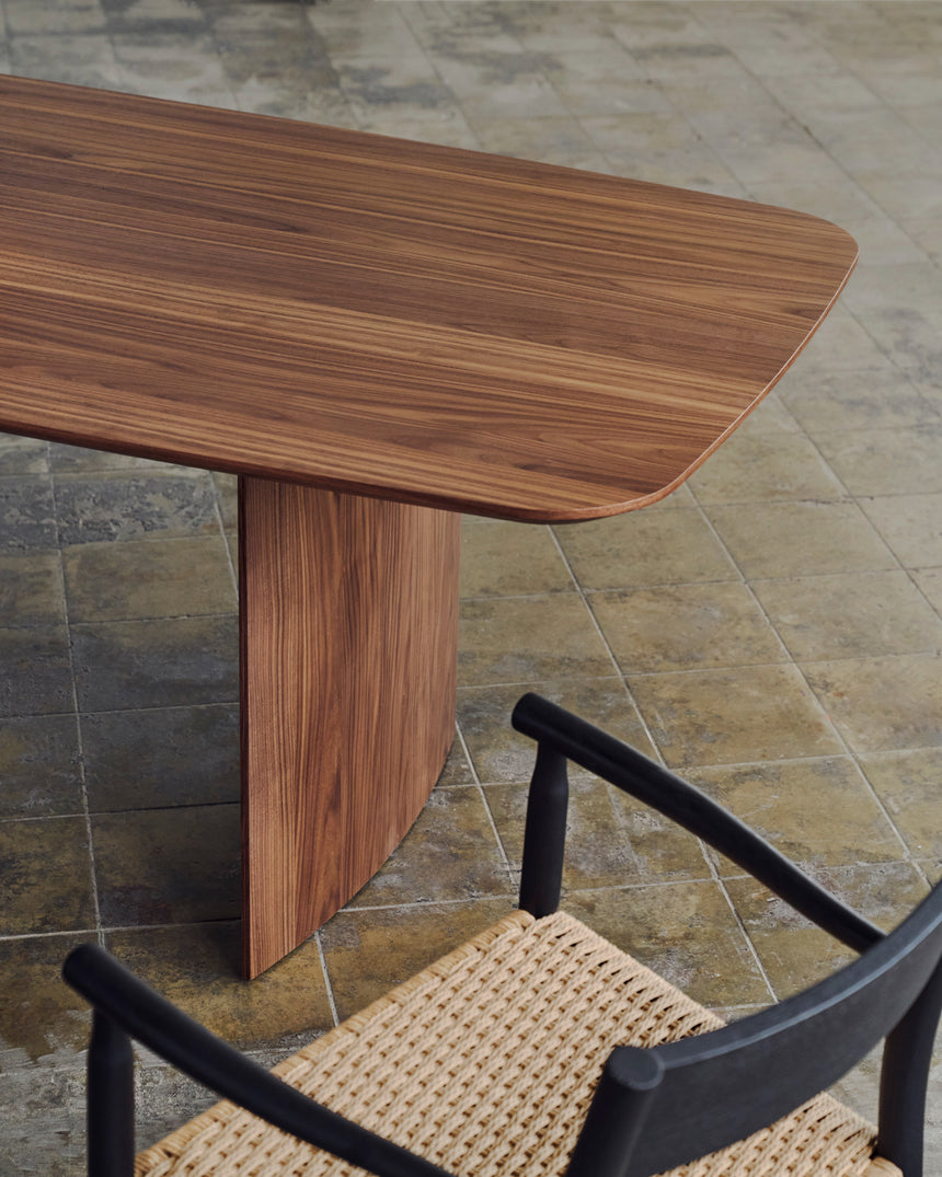 Litto Tisch aus Walnussfurnier 200 x 100 cm - ZEN ZONE Furniture