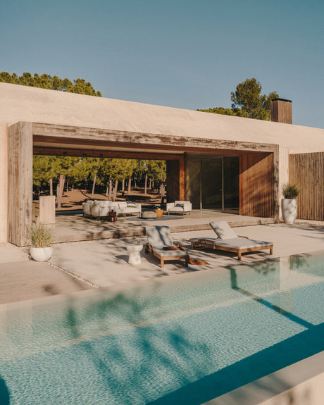 Sonsaura Liege aus massivem Eukalyptusholz 100 % FSC - ZEN ZONE Furniture