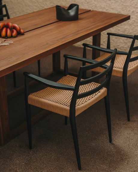 Sashi Tisch aus massivem Teakholz 220 x 100 cm - ZEN ZONE Furniture
