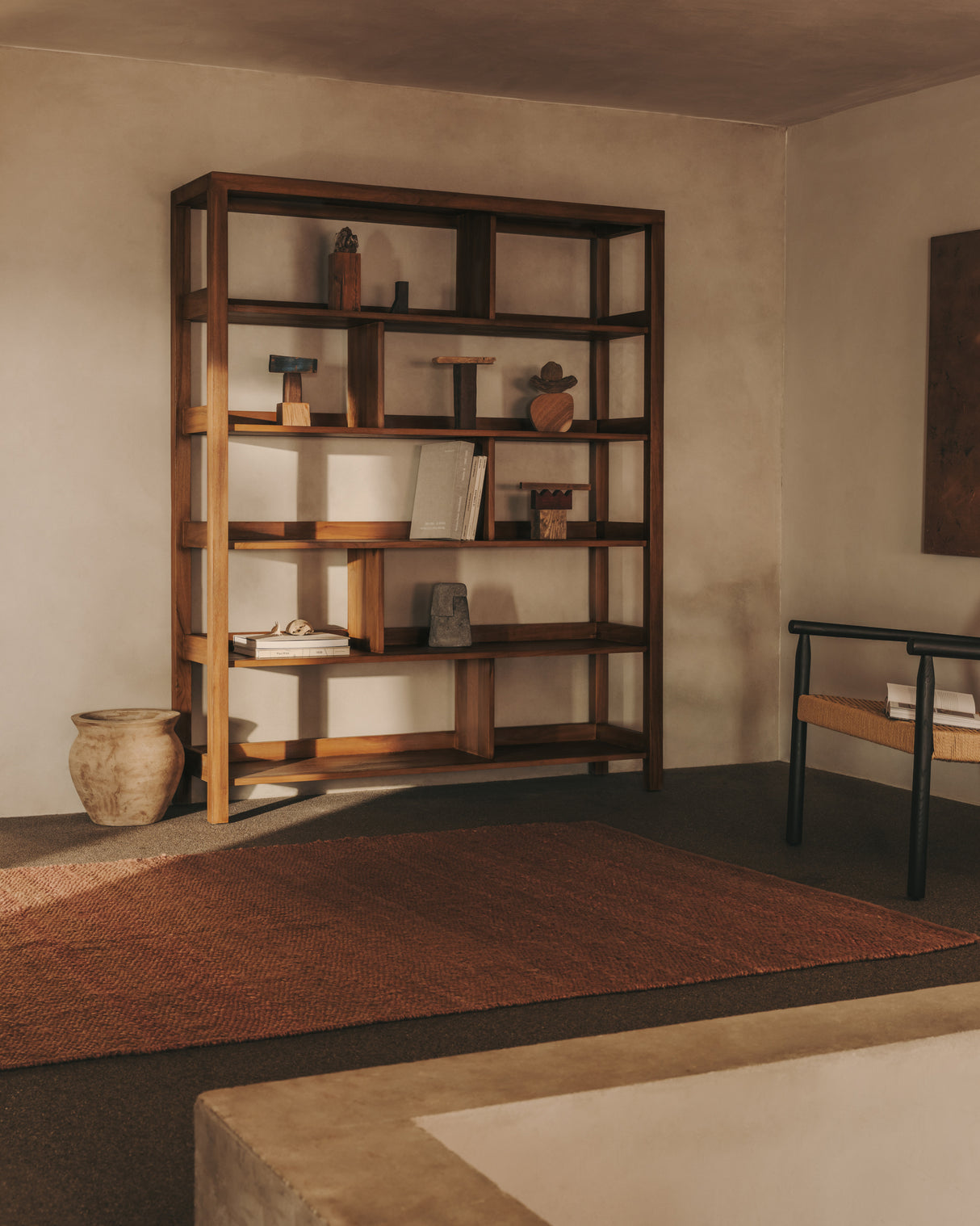 Sashi Regal aus massivem Teakholz 150 x 185 cm - ZEN ZONE Furniture