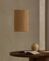 Mariela Schirm für Deckenlampe aus Leinen mit beigem Finish Ø 40 x 60 cm - ZEN ZONE Furniture