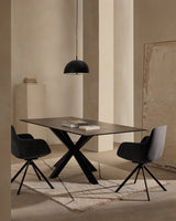 Catlar Deckenleuchte aus Metall mit schwarzem Lackfinish Ø 40 cm - ZEN ZONE Furniture