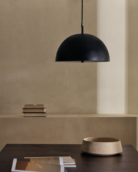 Catlar Deckenleuchte aus Metall mit schwarzem Lackfinish Ø 40 cm - ZEN ZONE Furniture