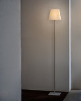 Outdoor Solar-Stehlampe Amaray Stahl in Grau 120 cm - ZEN ZONE Furniture