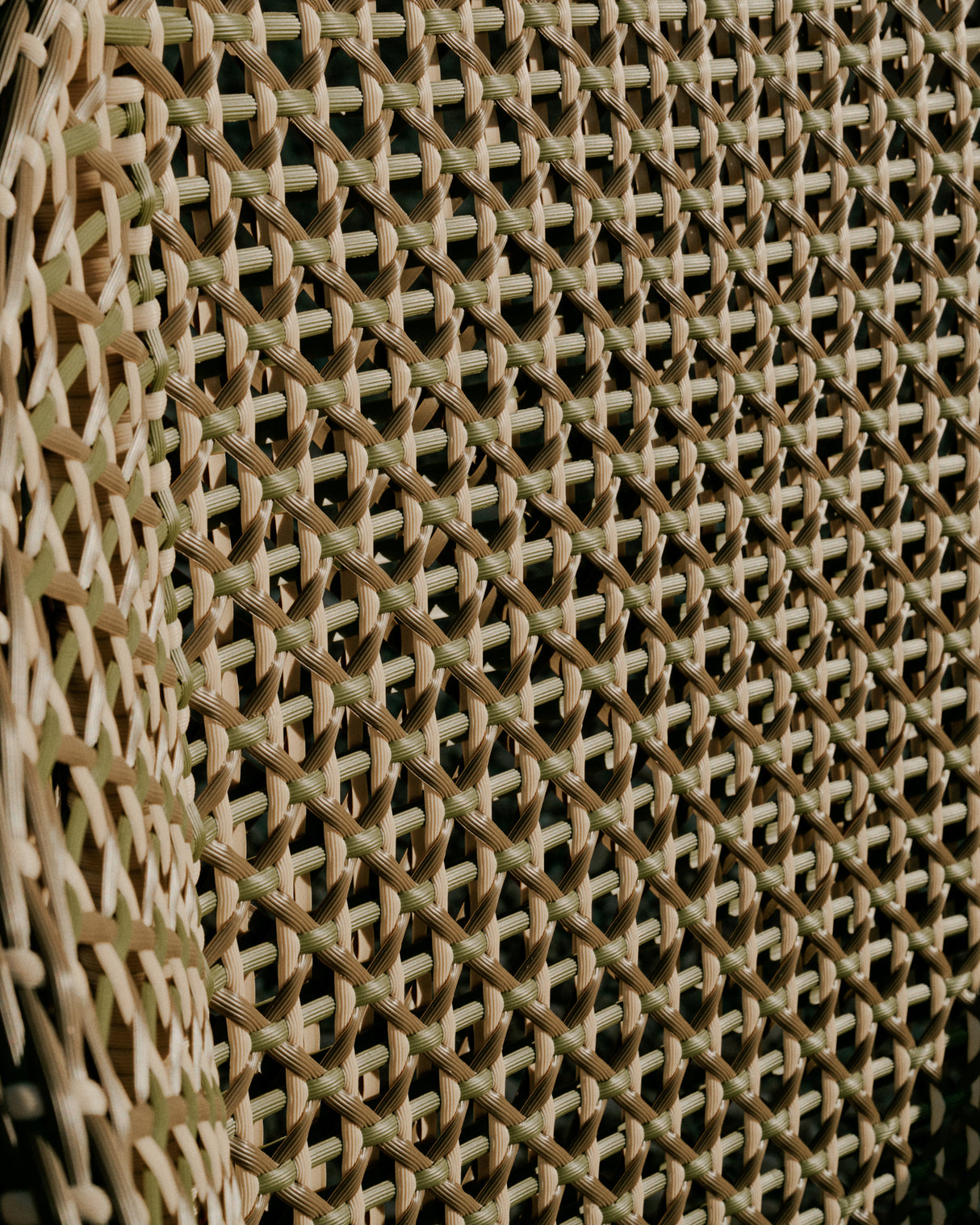 Sessel Olbia aus synthetischem Rattan und massivem Teakholz FSC 100 %