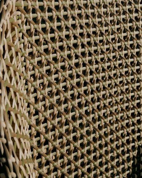 Sessel Olbia aus synthetischem Rattan und massivem Teakholz FSC 100 % - ZEN ZONE Furniture