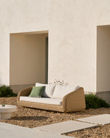 3-Sitzer-Sofa Meria aus synthetischem Rattan 208 cm - ZEN ZONE Furniture