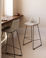 Zahara Hocker Beige 76cm - ZEN ZONE Furniture