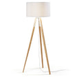 Iguazu Stehlampe, Holz, weiss - ZEN ZONE Furniture