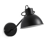 Offelis Wandleuchte, schwarz - ZEN ZONE Furniture