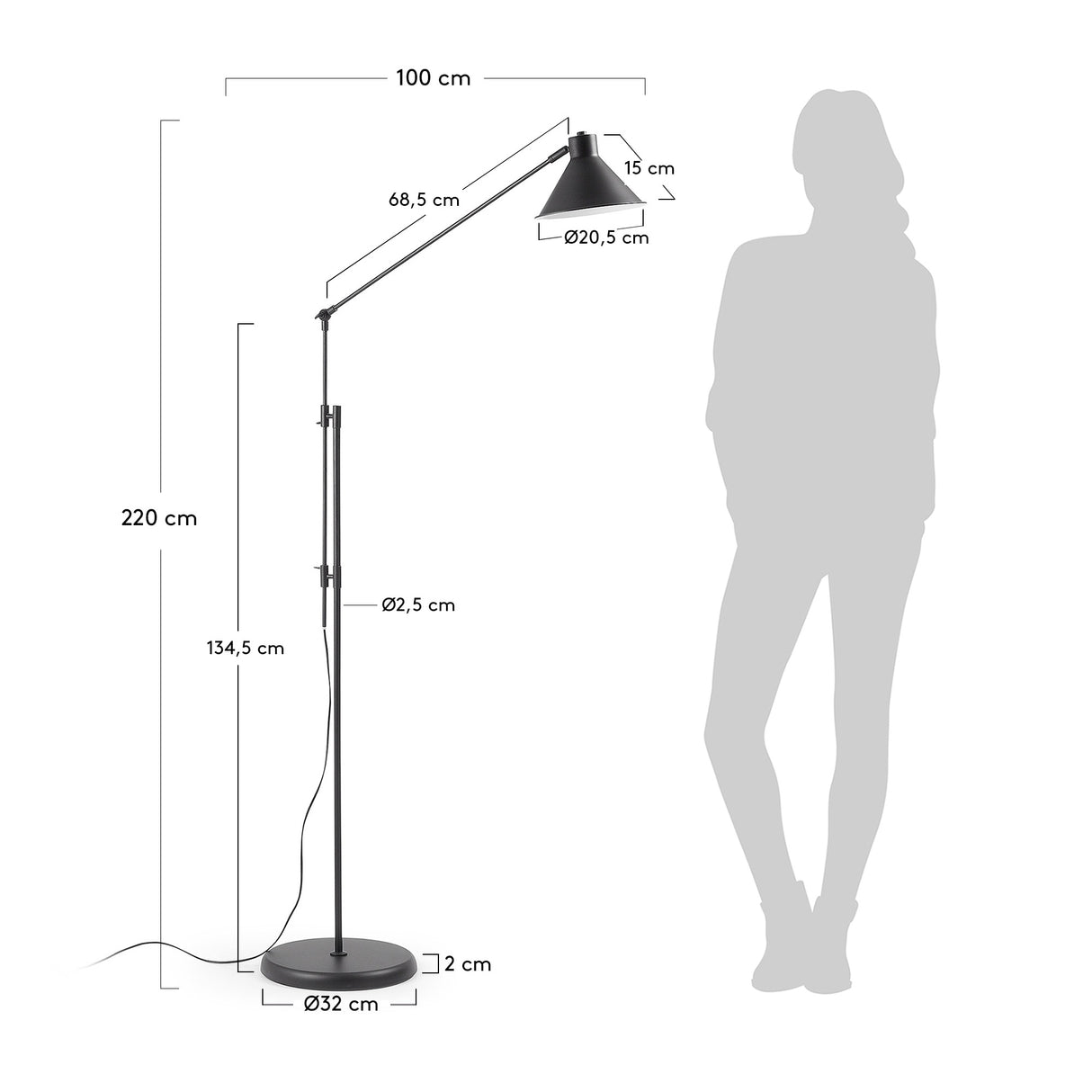 Dione Stehlampe - ZEN ZONE Furniture