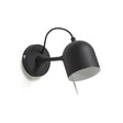 Lucilla Wandleuchte, schwarz - ZEN ZONE Furniture