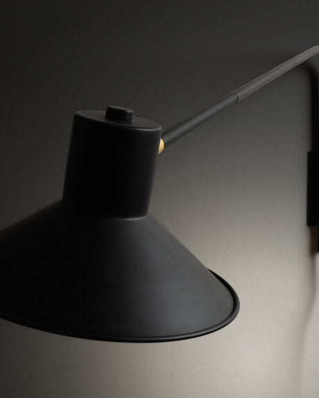 Aria Wandleuchte, schwarz - ZEN ZONE Furniture