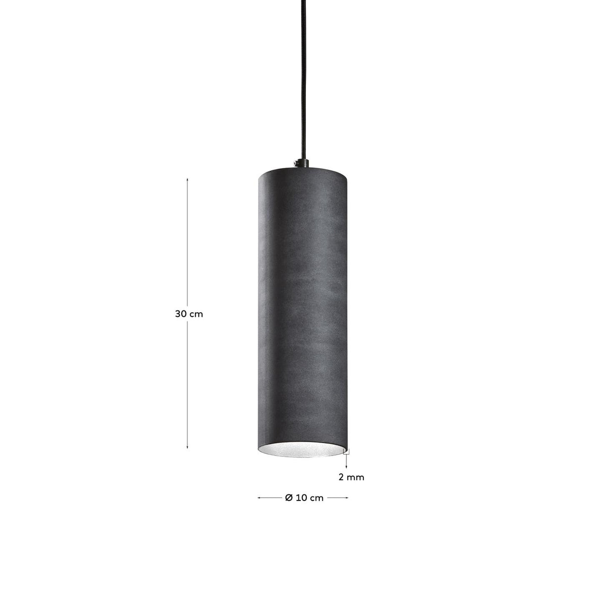 Maude Hängelampe, grau - ZEN ZONE Furniture