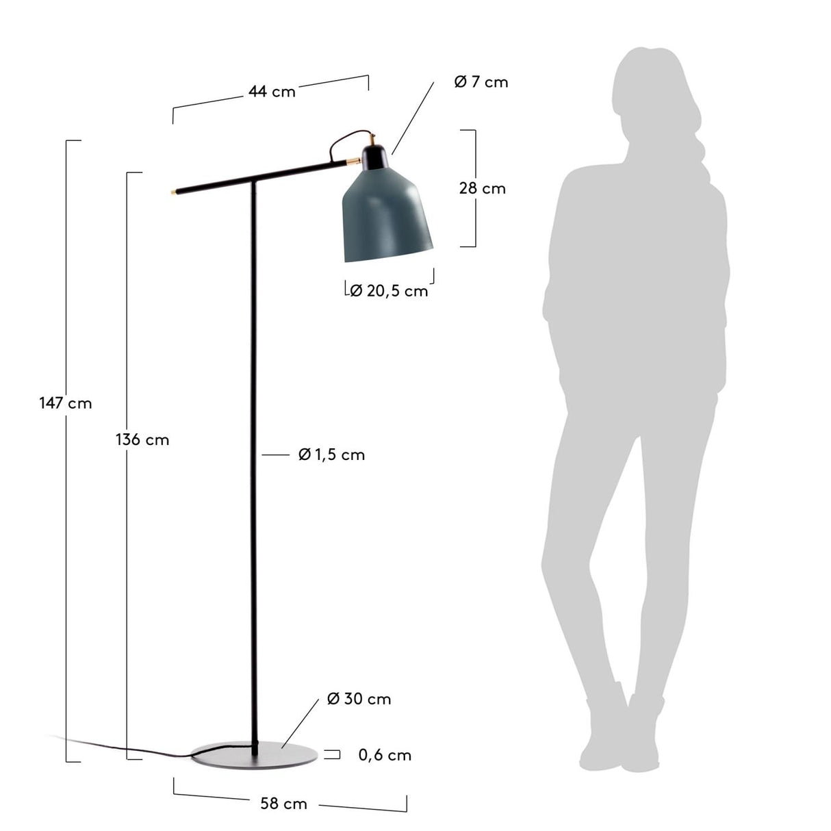 Olimpia Stehlampe - ZEN ZONE Furniture