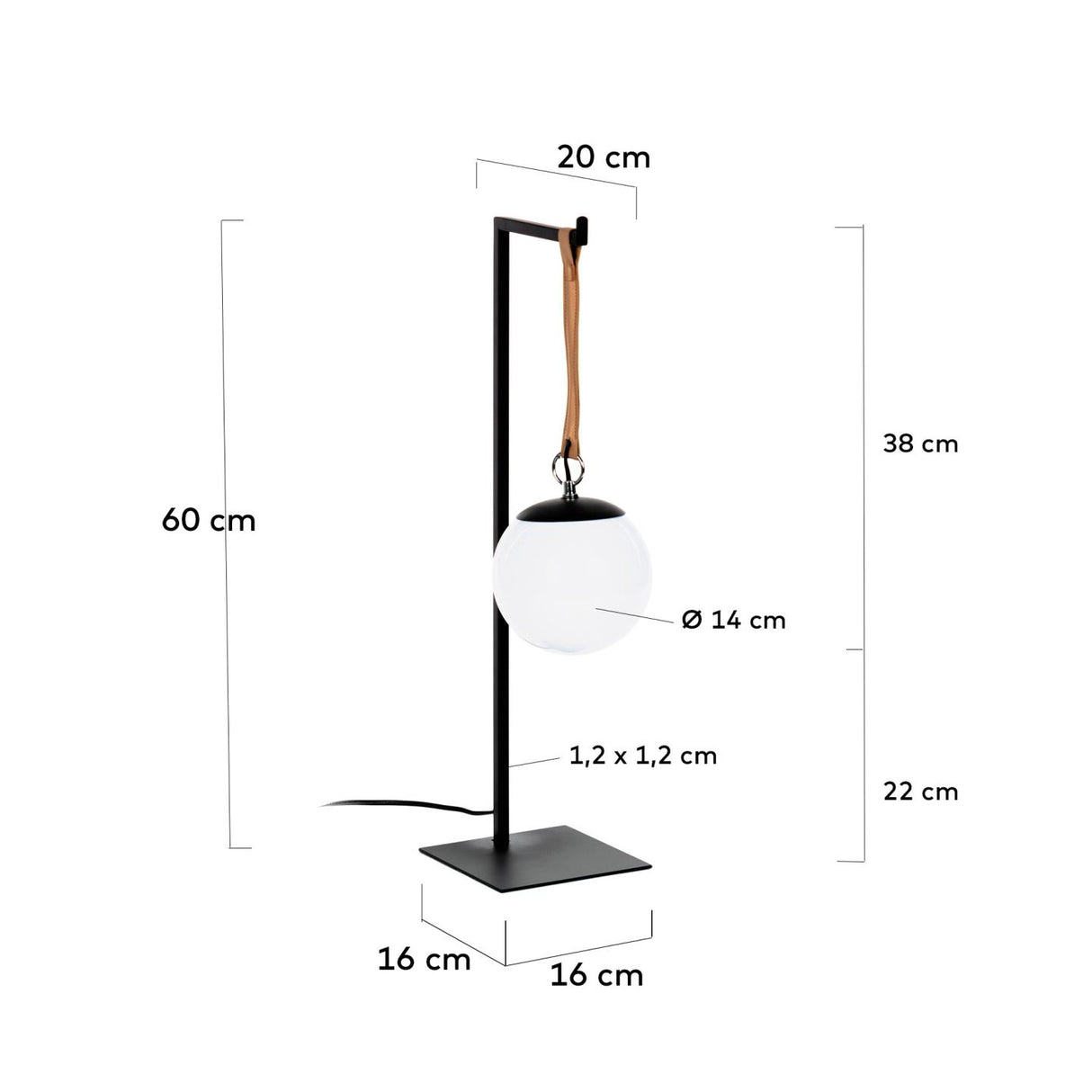 Monteiro Tischlampe - ZEN ZONE Furniture