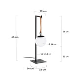 Monteiro Tischlampe - ZEN ZONE Furniture