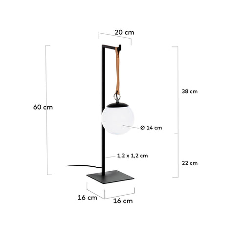 Monteiro Tischlampe - ZEN ZONE Furniture