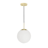 Mahala Deckenlampe aus Stahl und mattiertem Glas - ZEN ZONE Furniture