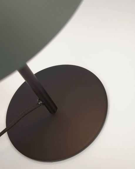 Aleyla Tischlampe aus Metall mit grüner Oberfläche - ZEN ZONE Furniture
