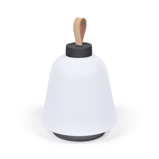 Tischlampe Udiya aus Polyethylen und Metall mit schwarzem Finish - ZEN ZONE Furniture