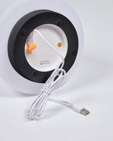 Tischlampe Udiya aus Polyethylen und Metall mit schwarzem Finish - ZEN ZONE Furniture